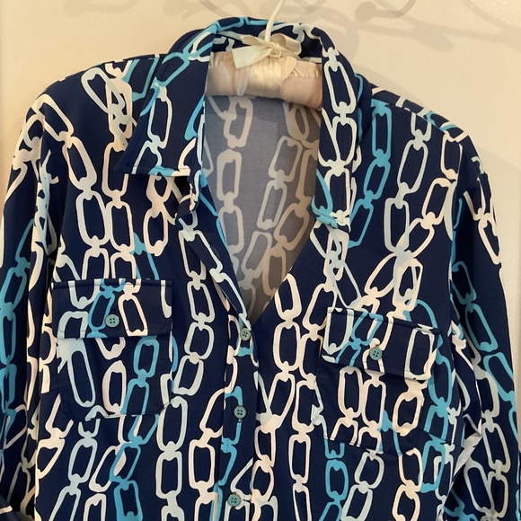 Great J.Mclaughlin shirt!  Size L. - Picture 2 of 7